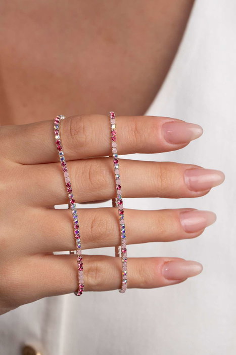 Heliophilia Silver Pulsera de Metal Multicolor